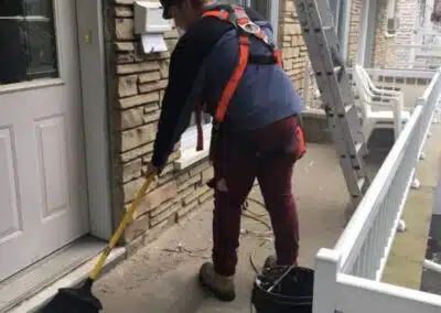 nettoyage avant calfeutrage