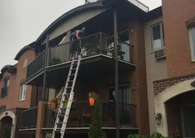 Condo caulking